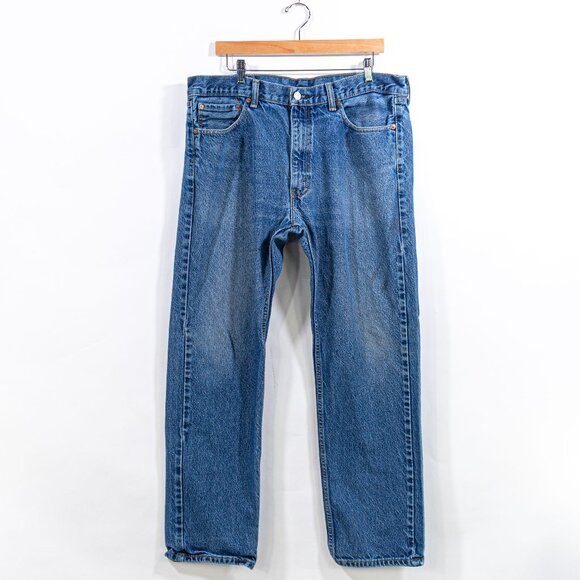 Levis 505 Regular Fit Jeans 38 Y2K Skate Grunge Punk Streetwear - Picture 1 of 10